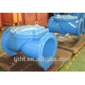 BS5153 swing flange type non return non slam stop check valve operation